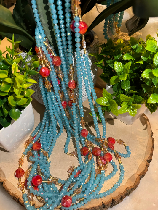 Adeline Crystal Waist Beads